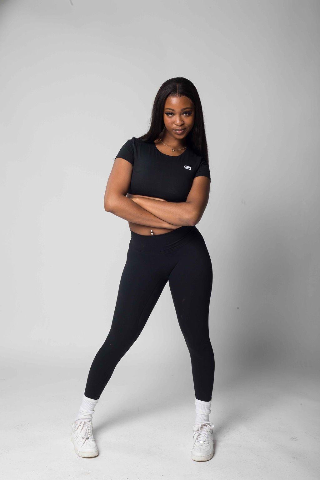 Black Two Piece Set