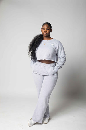 Women's Cropped Sweatsuit