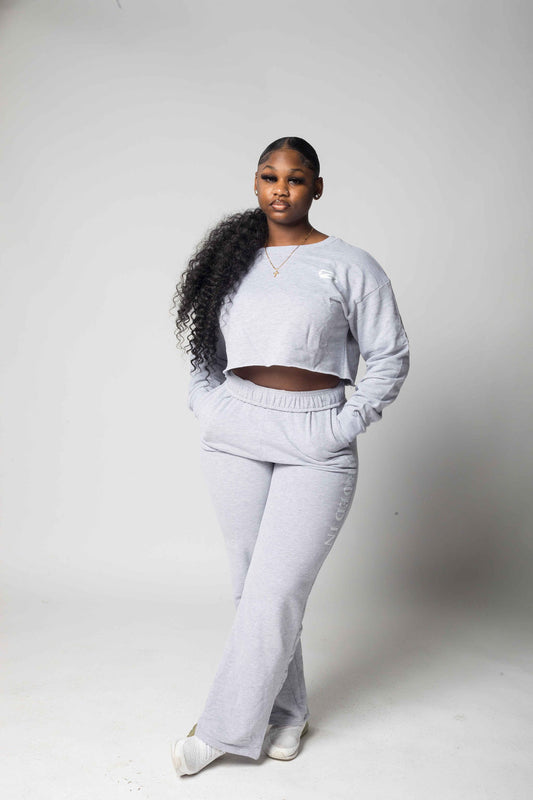 Women's Cropped Sweatsuit