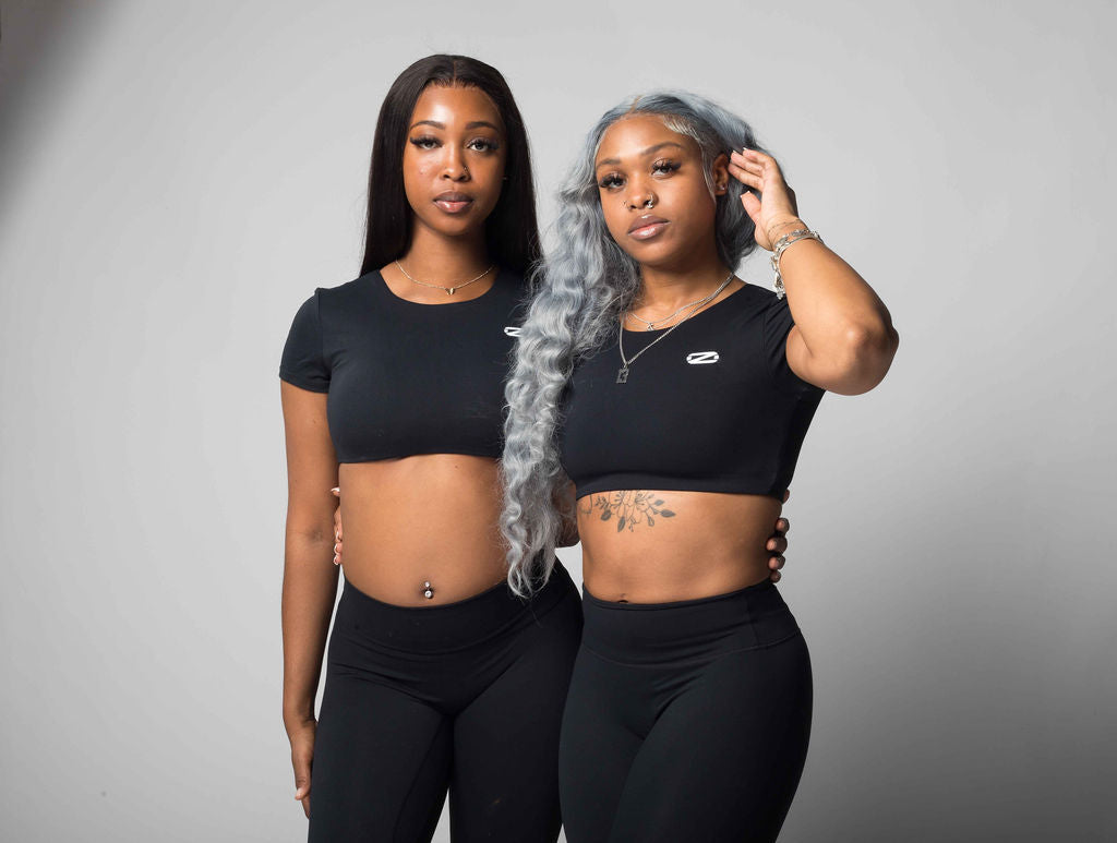 Black Two Piece Set