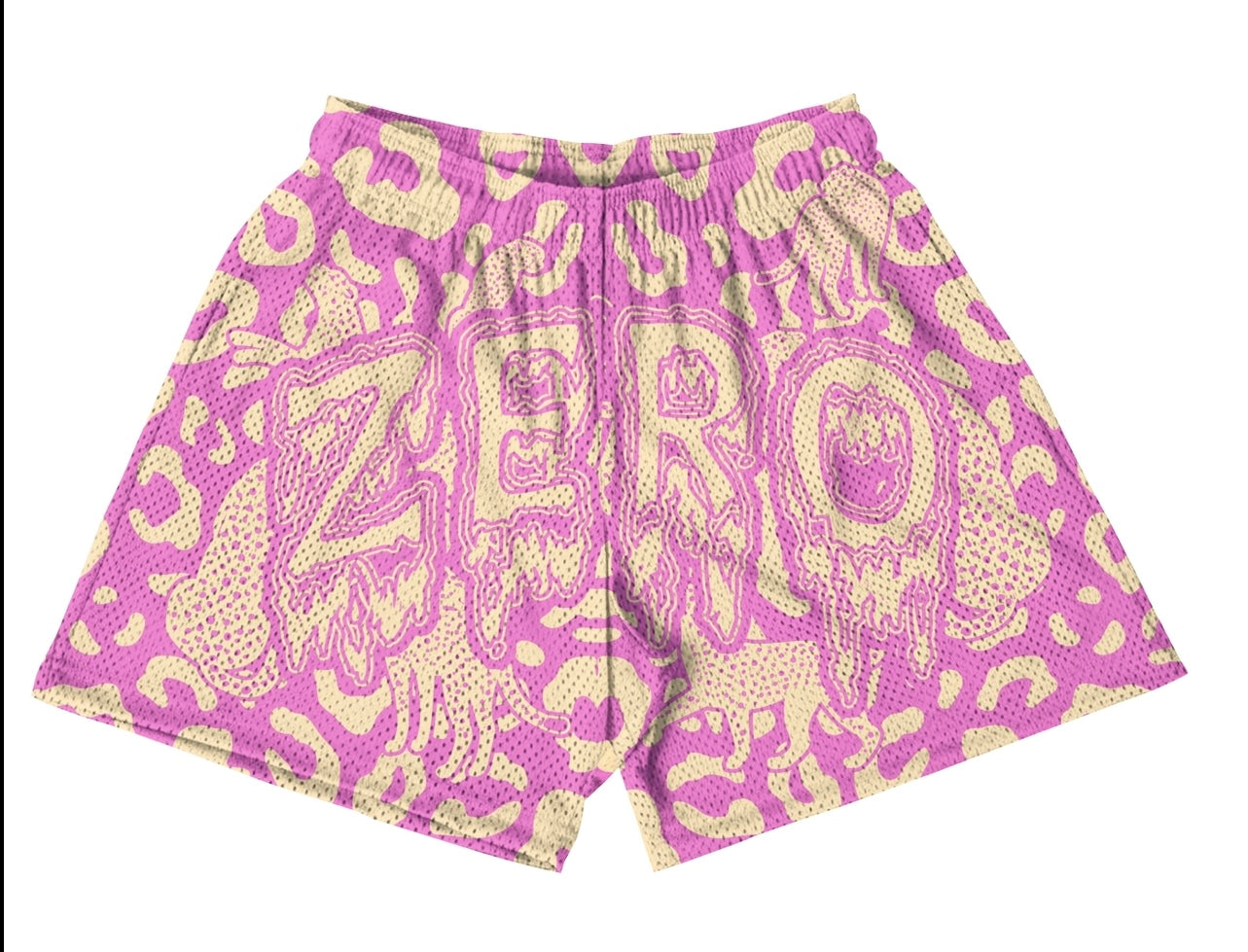 Jag-Printed Shorts