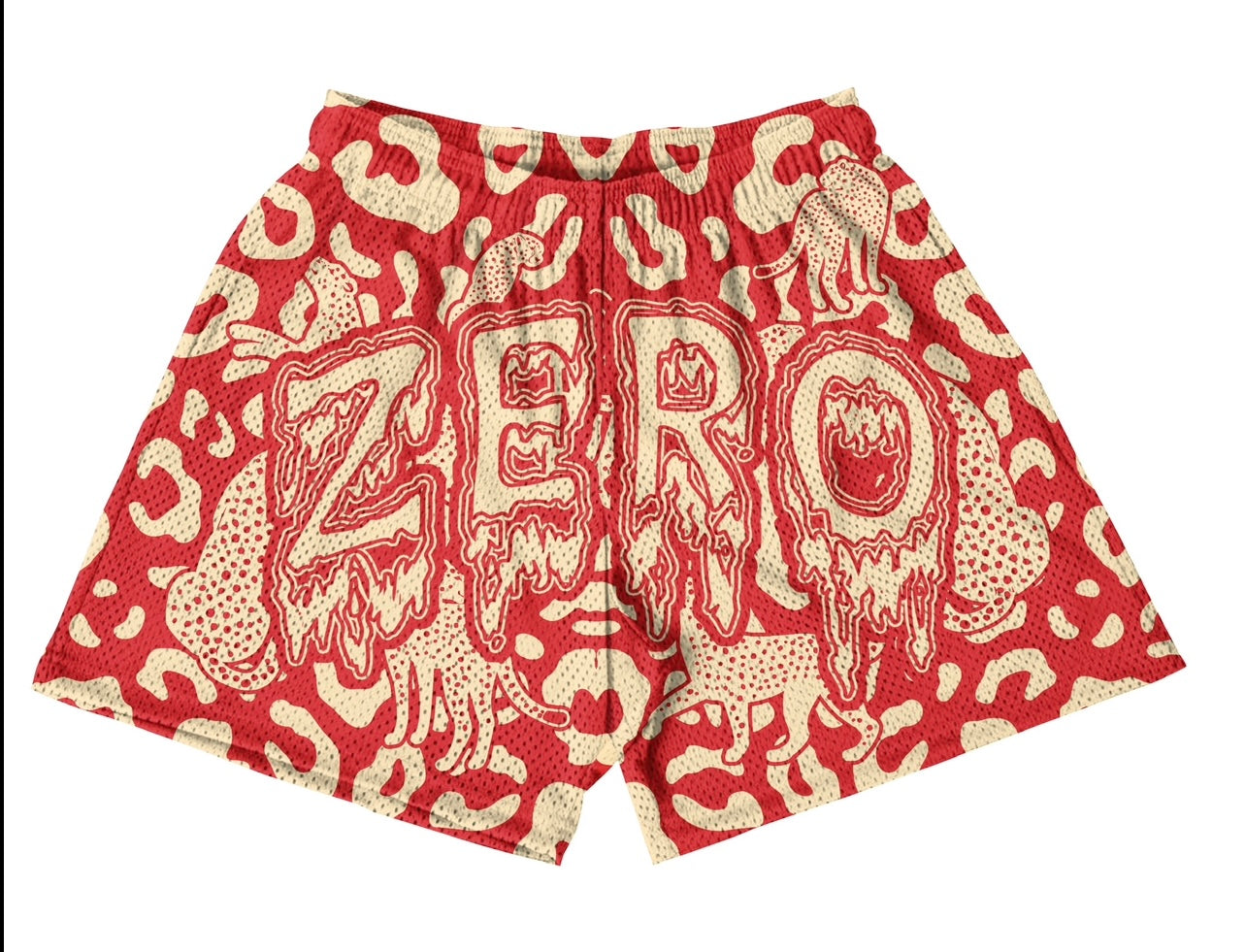 Jag-Printed Shorts