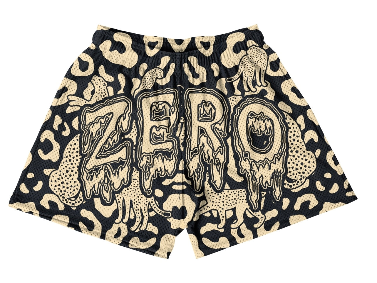 Jag-Printed Shorts
